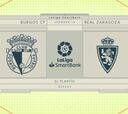 Resumen y goles del Burgos vs. Zaragoza de la Liga Smartbank