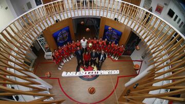 25/06/18 ESPACIO 2014 FEDERACION ESPAÑOLA DE BALONCESTO ESPAÑA
PRESENTACION DE LA SELECCION ESPAÑOLA ESPAÑA FEMENINA DE BALONCESTO