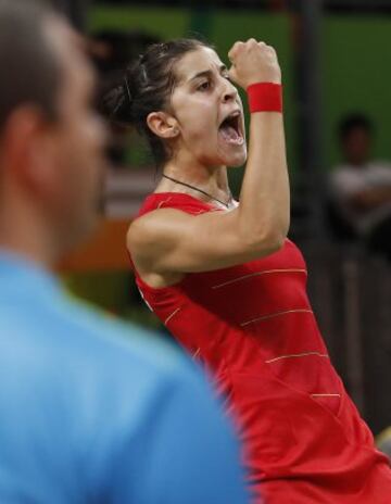 Medalla de oro para Carolina Marín