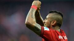 Arturo Vidal es elegido como el mejor volante de la Bundesliga