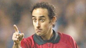 <b>VEHEMENTE. </b>Iturralde pide a Carmona que se retire si no está a gusto. motivado motivación