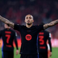 Raphinha, un año de Champions de ‘Balón de Oro’