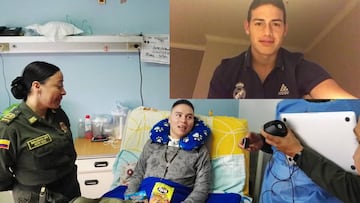 De James a James: Conmovedor mensaje del 10 a policía herido