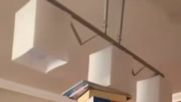 “Mira la que tengo montada”: su ‘apaño’ casero a una lámpara hace las delicias de muchos