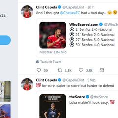 Un jugador de la NBA, del 10-0 del Benfica: "Pensaba que el Chelsea tuvo un mal día..."