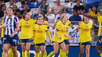 Jugadoras de América se habría burlado de Katty Martínez en el juego ante Rayadas