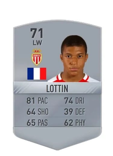 Una vieja carta de FIFA sorprende a los fans con el nombre oculto de Mbappé