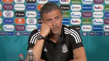 "?Dinamarca no juega?" La pregunta que no gust車 a Luis Enrique sobre el factor campo
