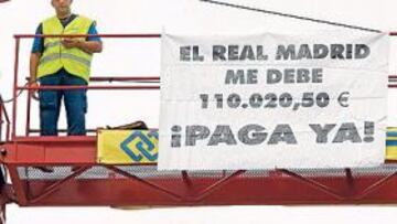 <b>GRAN SUSTO. </b>Carlos subió sin protecciones a más de 40 metros. Bajó después de seis horas.