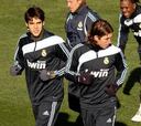 Kaká se entrenó en el día libre para llegar al Clásico