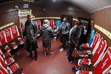 El Arsenal dejó el vestuario del Sutton en un estado lamentable