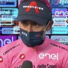 Egan Bernal: "Al final controlamos la etapa"