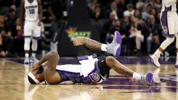 DeMarcus Cousins, durante el &uacute;ltimo partido ante los Lakers.