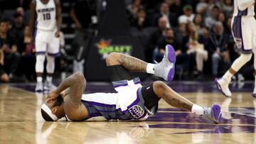 DeMarcus Cousins, durante el último partido ante los Lakers.