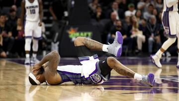 DeMarcus Cousins, durante el &uacute;ltimo partido ante los Lakers.