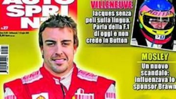 Portada de la revista 'Autosprint'