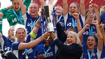 En su último partido al frente del Chelsea, la directora técnica inglesa alcanzó un nuevo récord histórico con las Blues en la Women’s Super League.