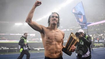 Cavani rompe su silencio: "Me alegro de haberme quedado..."
