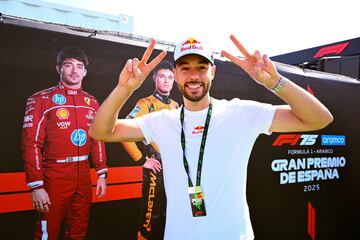 The Grefg en el Paddock del Gran Premio de Barcelona que se disputa en el circuito de Barcelona-Catalu?a.