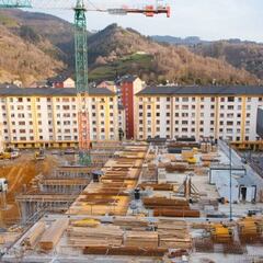 Las obras de Ipurua se reanudan a menor ritmo y con más seguridad