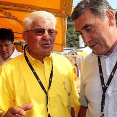 Bahamontes, Julio Jiménez y Merckx recuerdan a Poulidor
