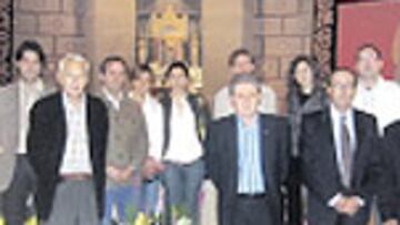 Osasuna visitó el Castillo.