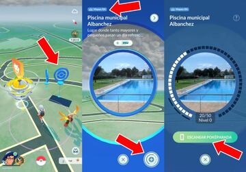 Solo podremos usar el Mapeo RA en Pok&eacute;paradas y Gimnasios de lugares p&uacute;blicos grandes como parques, campos de f&uacute;tbol o piscinas