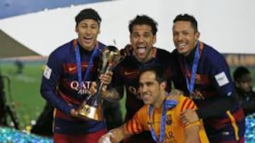 Bravo es el tercer chileno en colgarse la medalla de campeón del mundo de clubes.