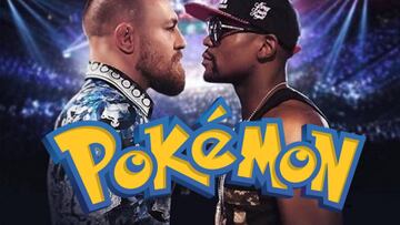 Al fin pelearon Mayweather y McGregor... ¡En modo Pokemon!