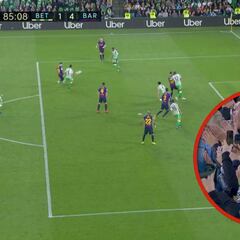 Messi marca uno de los mejores goles de su carrera: el Villamarín rompió a aplaudir