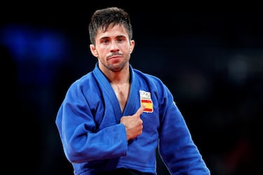 El español, que ya era medallista europeo y mundial, completa su colección y consigue el primer metal para España en los Juegos de París.