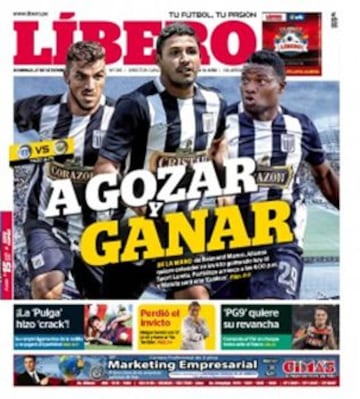 Portadas de la prensa deportiva