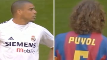 Ronaldo contra Puyol: el duelo de 2005 que la memoria del fútbol no puede olvidar nunca