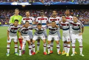 Formación del Bayern de Múnich