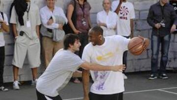 <strong>KOBE SE ENFRENTÓ A RICKY.</strong>