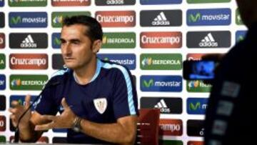 Ernesto Valverde: "La recuperación física es difícil"