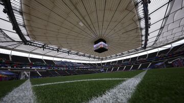 Frankfurt Am Main (Germany), - A general view over Frankfurt Arena stadium