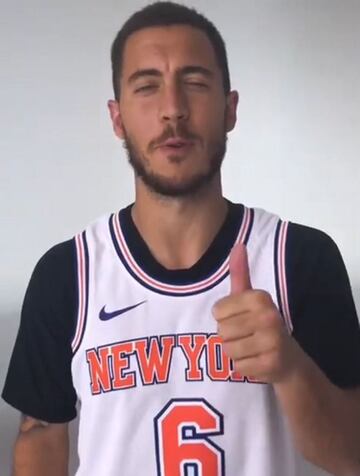 Eden Hazard es seguidor fiel de los New York Knicks de la NBA. También es conocida su afición a la serie manga Naruto. 