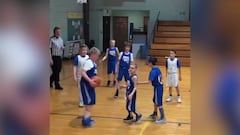 El tierno gesto de un niño basquetbolista que se hizo viral
