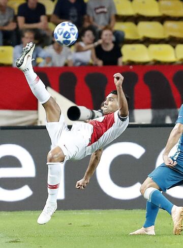 Falcao fue capitán de Mónaco en la derrota por la primera fecha del grupo A de UEFA Champions League.