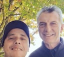 El Dipy y Mauricio Macri se sacaron una selfie "para verlos reventar de bronca a los K"