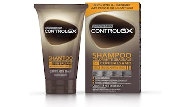 Este champú 2 en 1 para hombre elimina las canas en la ducha