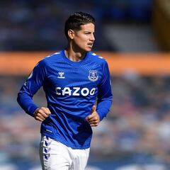 Regresa el público al Goodison: Primer encuentro con James