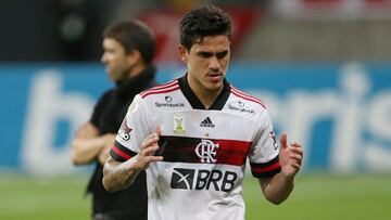 Soccer Football - Brasileiro Championship - Internacional v Flamengo  - Beira Rio Stadium, Porto Alegre, Brazil - October 25, 2020 Flamengo&#039;s Pedro after the match REUTERS/Edison Vara