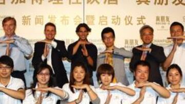 <b>DE REGRESO. </b>Shanghai siempre ha acogido bien a Rafael Nadal.