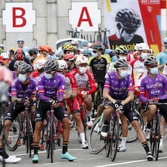 Test PCR en La Vuelta: todo negativo y la burbuja funciona