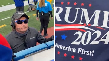 Watch: Buffalo Bills security confronts fan for wearing Donald Trump support t-shirt