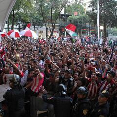 Gran recibimiento a Chivas en la Ciudad de México