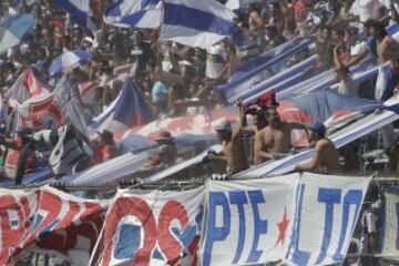 Santiago, 05 de marzo 2016.
Se realiza el banderazo de Universidad Catolica en el estadio San Carlos de Apoquindo.