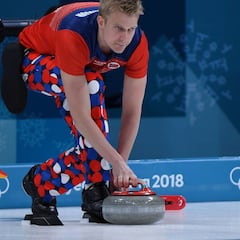 Los mejores pants del equipo de curling de Noruega